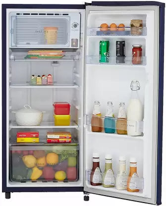 Whirlpool 184 L Direct Cool Single Door 4 Star Refrigerator (Sapphire Radiance, 205 WDE PRM 4S Inv SAPPHIRE RADIANCE-Z) (OPEN BOX) Whirlpool 184 L Direct Cool Single Door 4 Star Refrigerator (Sapphire Radiance, 205 WDE PRM 4S Inv SAPPHIRE RADIANCE-Z) (OPEN BOX)